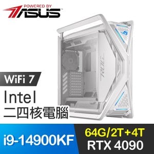 華碩系列【白令群雄】i9-14900KF二十四核 RTX4090 ROG電腦(64G/2T SSD/4T)