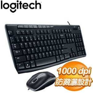 Logitech 羅技 MK200 USB鍵盤滑鼠組