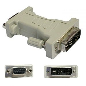 DVI-A 公 to VGA 母 轉接頭(17M15F)