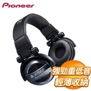 Pioneer 先鋒 SE-D10M STEEZ耳罩式耳機(黑)