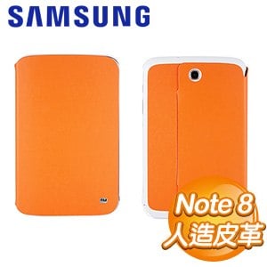Samsung 三星 Anymode Galaxy Note 8.0 VIP 原廠書本式皮套《橘》