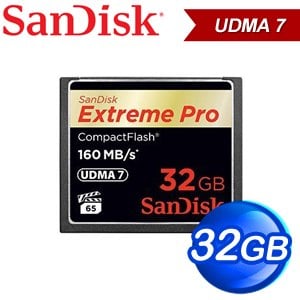 SanDisk 32G Extreme Pro CF 160MB/s 記憶卡《公司貨》