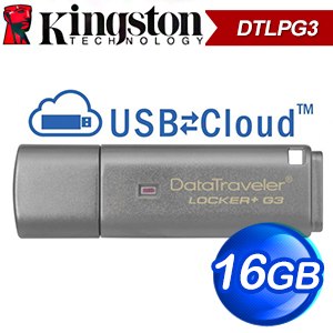 Kingston 金士頓 DTLPG3 USB3.0 16G 隨身碟(DTLPG3/16GB)