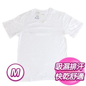 【SKIP四季織】超細萊卡棉男款短袖衫(白)(M/L/XL)