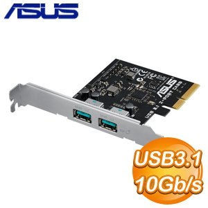 ASUS 華碩 2Port PCIE USB3.1 擴充卡