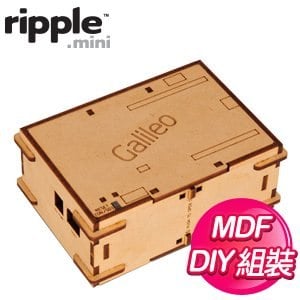 Ripple【Wooden Galileo DIY】Mini-ITX木製機殼《木頭色》