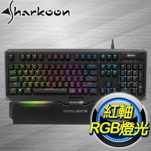 Sharkoon 旋剛 MK80 RGB 紅軸 中文 機械式鍵盤