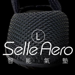 【Selle Aero】低均壓保健智能氣墊室內鞋-護趾鞋帶 SP-1208M1(黑/L)