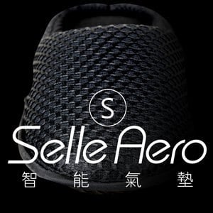 【Selle Aero】低均壓保健智能氣墊室內鞋-護趾款 SP-1208EM1(黑/S)
