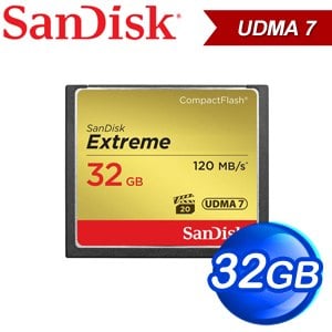 SanDisk Extreme CF 32GB 記憶卡(120MB/s)