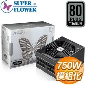 Super Flower 振華 LEADEX 750W 鈦金牌 全模組 電源供應器(5年保)