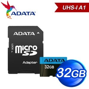ADATA 威剛 32G Premier microSDHC UHS-I U1 A1 (藍卡)記憶卡
