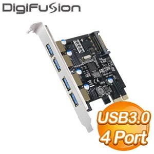 伽利略 PCI-E USB 3.0 4 Port 擴充卡(PTU304B)