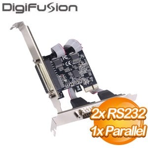 伽利略 PCI-E 2 埠 RS232 + 1 埠 Print 擴充卡(PETRP02A)