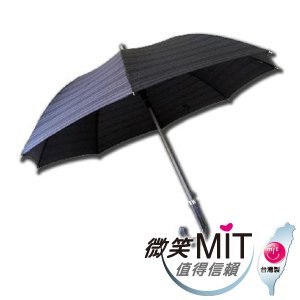 【微笑MIT】張萬春洋傘-27直立防風紳士傘 AT1016(黑格紋)