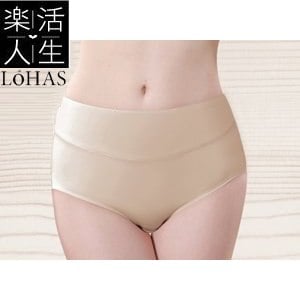 【Lohas】天絲棉竹纖維中腰包覆褲 (膚)(M/L/XL)