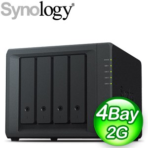 Synology 群暉 DiskStation DS418 4Bay NAS網路儲存伺服器
