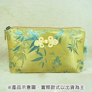 雅人手作 織錦大萬用袋(Y101-0012/紫仙女花)
