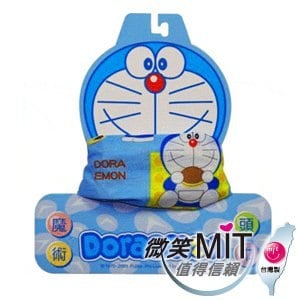 【微笑MIT】KUSOTOP-哆啦A夢台灣製限量版魔術頭巾 HA508