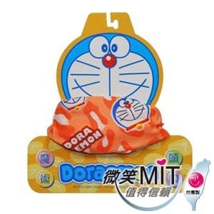 【微笑MIT】KUSOTOP-哆啦A夢台灣製限量版魔術頭巾 HA509