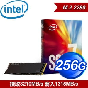 Intel 760p 256G M.2 PCIe SSD固態硬碟(讀:3210M/寫:1315M/TLC)