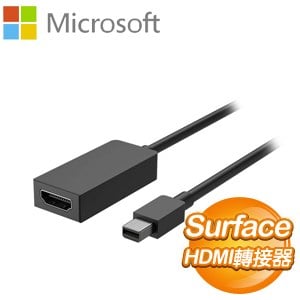 Microsoft 微軟 Surface Mini DisplayPort 對 HDMI AV 轉接器(EJU-00002)