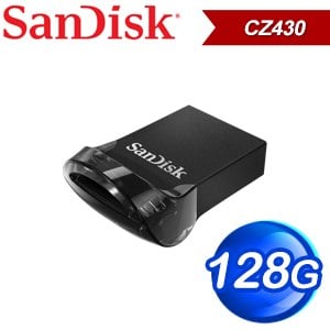 SanDisk CZ430 Ultra Fit 128G USB3.1 隨身碟 (400MB/s)