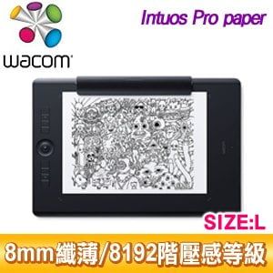 Wacom Intuos Pro paper Large 創意觸控繪圖板(PTH-860/K1-CX)