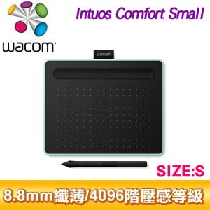 Wacom Intuos Comfort Small 藍芽繪圖板《綠》 (CTL-4100WL/E0-C)