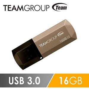 TEAM USB3.0 C155璀璨星砂碟-琥珀金-16GB