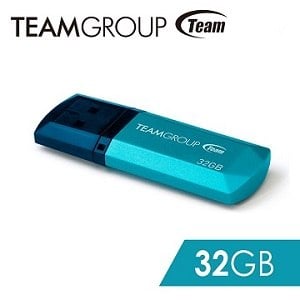 TEAM 十銓科技 C153璀璨星砂碟-冰雪藍-32GB