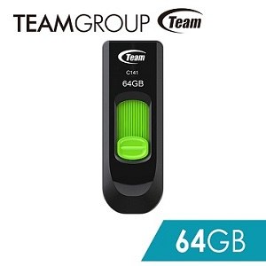 TEAM 十銓科技 C141 USB2.0 跑車碟 64GB