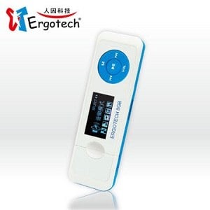 Ergotech人因科技 草莓戀人可插卡MP3/錄音筆(8GB藍色)