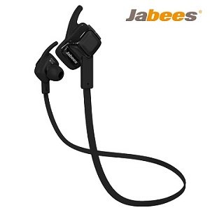 Jabees BeatING 藍牙4.1運動型防水耳機(黑色)