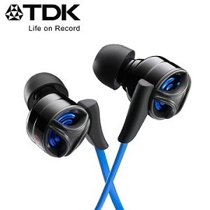TDK 超‧重‧低‧音 耳道式耳機 CLEF- X2 - 藍色