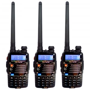 【TCO】VU-180 PLUS 加強版 VHF/UHF雙頻 無線電對講機 3入組