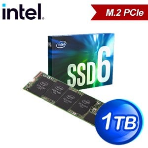 Intel 660p 1TB M.2 PCIe SSD固態硬碟(讀:1800M/寫:1800M/QLC)
