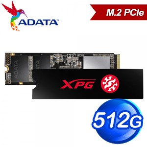 ADATA 威剛 XPG SX8200 PRO 512G M.2 PCIe SSD固態硬碟(讀:3500M/寫:2300M/TLC)《附散熱片》