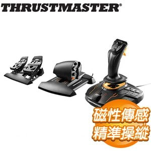 Thrustmaster T16000M FCS Hotas Flight Pack (FCS飛行搖桿+TWCS節流閥+TFRP腳踏)