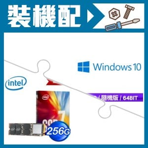 Windows 10 隨機版＋Intel 760p 256G M2 SSD