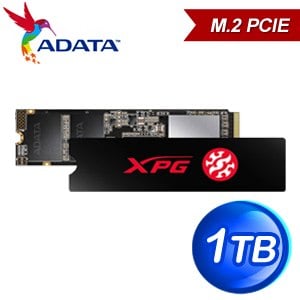 ADATA 威剛 XPG SX6000 Lite 1TB M.2 PCIe SSD固態硬碟(讀:1800M/寫:1200M/TLC)《附散熱片》