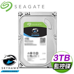 Seagate 希捷 監控鷹 SkyHawk 3TB 5400轉 256MB SATA3 Surveillance硬碟(ST3000VX009-3Y)
