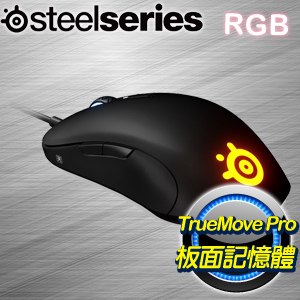 SteelSeries 賽睿 Sensei Ten RGB 電競滑鼠《黑》