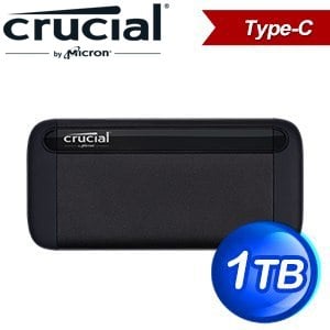 Micron 美光 Crucial X8 1TB U3.2 Type C外接式SSD