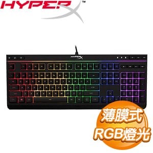 HyperX Alloy Core RGB 薄膜式電競鍵盤《英文版》(HX-KB5ME2-US)