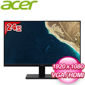 ACER 宏碁 V247Y 24型 IPS無邊框電腦螢幕