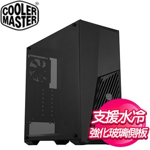 Cooler Master 酷碼【MasterBox K501L RGB】玻璃透側 ATX電腦機殼《黑》