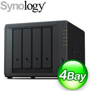 Synology 群暉 DiskStation DS920+ 4Bay NAS網路儲存伺服器