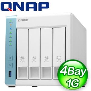 QNAP 威聯通 TS-431K 4-Bay NAS 網路儲存伺服器(不含硬碟)
