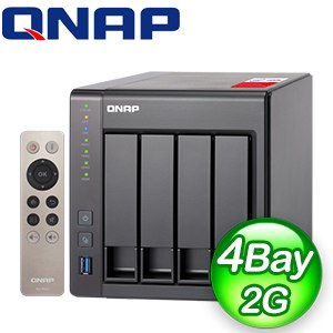 QNAP 威聯通 TS-451+-2G 4-Bay NAS 網路儲存伺服器(不含硬碟)